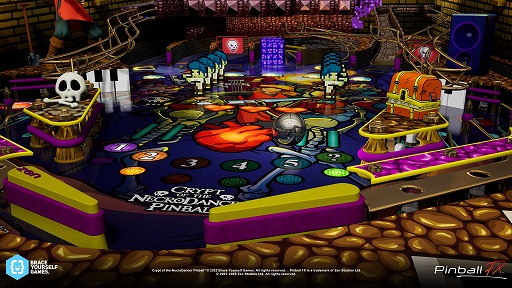 画像ギャラリー No.003のサムネイル画像 / リッチなデジタルピンボール「Pinball FX」，Steam版を本日リリース。DLC「Crypt of the Necrodancer」コラボピンボールも登場