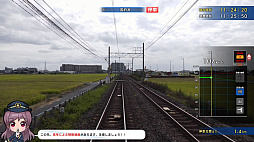 画像ギャラリー No.002のサムネイル画像 / 「鉄道にっぽん！RealPro 名古屋鉄道編 PC Edition」，Steamで配信開始。名鉄の爽快な高速運転をPCで楽しもう