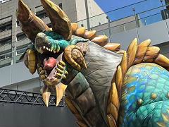 「モンスターハンターNowカーニバル 2024：渋谷」現地レポート。渋谷に超巨大なジンオウガ出現，渋谷PARCOや明治公園がモンハン一色に染まる