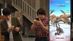 画像ギャラリー No.005のサムネイル画像 / 「モンスターハンターNow」シーズン4「銀雪のランページ」の新CMを公開。川島 明さんや白石麻衣さんらが10種類の狩り映像で登場