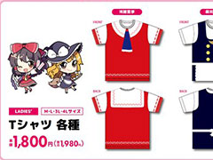 博麗霊夢，霧雨魔理沙，ドレミー・スイートのTシャツが登場。「東方Project」の新作アパレル，アベイルオンラインストアで受注販売中