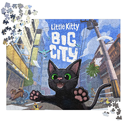 画像ギャラリー No.003のサムネイル画像 / 「Little Kitty, Big City」グッズを10％割引で販売中。シャツやパーカー，キャップなどをラインナップ