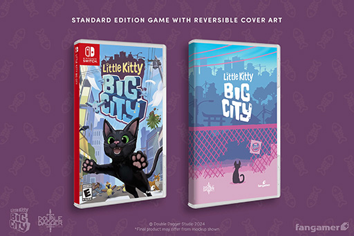 画像ギャラリー No.008のサムネイル画像 / 「Little Kitty, Big City」Nintendo Switchパッケージ版の予約を受付中。デラックスエディションには猫用の“蛙の帽子”を封入