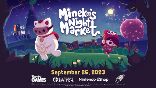 画像ギャラリー No.001のサムネイル画像 / Switch版「ミネコのナイトマーケット」の発売日が2023年9月26日に決定。猫がいっぱいな日本風の村を舞台にしたアドベンチャーゲーム