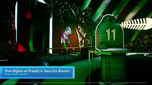 画像ギャラリー No.003のサムネイル画像 / Switch版「Five Nights at Freddy’s: Security Breach」本日配信開始。巨大テーマパークからの脱出を目指す
