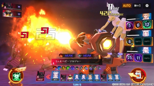 画像ギャラリー No.017のサムネイル画像 / ［プレイレポ］DMM GAMESの新作「シャングリラドライブ」は，キャラ育成とメカのカスタマイズ，Wのやり応えが魅力の“メカ×美少女RPG”