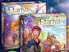 連作ボドゲプロジェクト「Etariya」のクラウドファンディングが本日スタート。神秘的な島の歴史と冒険をテーマにした2作品が登場予定