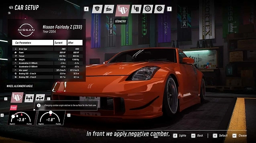 画像ギャラリー No.003のサムネイル画像 / 「JDM: Japanese Drift Master」,350Zがノーマル状態から本格的なドリフトマシンへと仕上がっていく過程を紹介する動画を公開