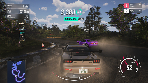 画像ギャラリー No.007のサムネイル画像 / 「JDM: Japanese Drift Master」，ストーリーやゲームプレイを紹介する最新動画を公開。ドリフトレースの対決シーンを収録