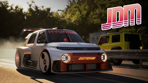 画像ギャラリー No.001のサムネイル画像 / 「JDM: Japanese Drift Master」，Hyundaiとの協業を発表。コンセプトEV「INSTEROID」と，サイドミッションキャンペーンを本日実装