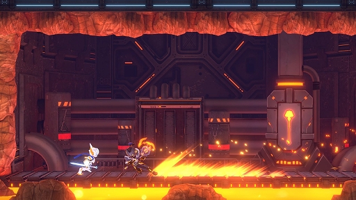 画像ギャラリー No.004のサムネイル画像 / 横スクロール剣戟アクション「Fallen Knight - フォールンナイト -」,Switch/PS4向けに本日配信。新たな物語を楽しめるDLCも登場