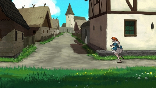 画像ギャラリー No.003のサムネイル画像 / ジブリ作品にインスパイアされたアートフルなADVゲーム「Scarlet Deer Inn」の最新トレイラーが公開に。ゲームのすべてを夫婦で制作