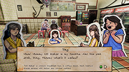 画像ギャラリー No.007のサムネイル画像 / 東南アジアのペーパークラフト風なホラーADV「Paper Ghost Stories: Third Eye Open」,2024年9月5日に発売