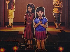 ペーパークラフトのジオラマ世界で展開するマレーシア生まれのホラーゲーム。「Paper Ghost Stories: Third Eye Open」試遊レポ［TGS2024］