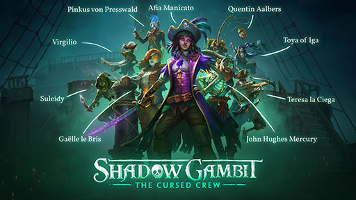 画像ギャラリー No.011のサムネイル画像 / 新作ステルスストラテジー「Shadow Gambit: カリブの呪い」,日本語対応で2023年内に発売。ゲームの概要や最新トレイラーも公開に
