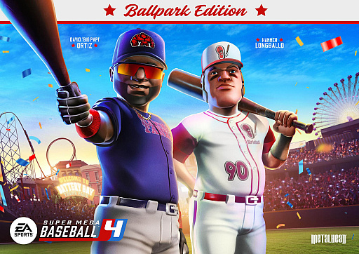 画像ギャラリー No.008のサムネイル画像 / ユーモラスな野球ゲームシリーズ最新作「Super Mega Baseball 4」,6月2日の世界同時発売決定