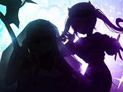 このシルエットは……森カリオペさん？　常闇トワさん？　「神之塔：NEW WORLD」4月9日よりホロライブタレントとコラボ開催