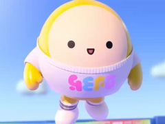 パーティーゲーム「エギーパーティー」近日配信。エギエギと鳴く生物エギーを操作し，みんなで“かわいいフォールガイズ”？