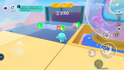 画像ギャラリー No.003のサムネイル画像 / 最大32人で生き残りを目指す基本プレイ無料のパーティーロワイヤル「Eggy Party」，Nintendo Switch版をリリース