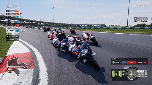 画像ギャラリー No.016のサムネイル画像 / ［プレイレポ］ リアルな“MotoGP”世界で自分だけのキャリアを築け。初心者でもレースの醍醐味を手軽に楽しめる「MotoGP 23」をレポート