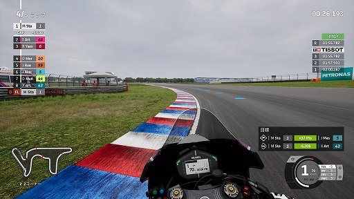 画像ギャラリー No.017のサムネイル画像 / ［プレイレポ］ リアルな“MotoGP”世界で自分だけのキャリアを築け。初心者でもレースの醍醐味を手軽に楽しめる「MotoGP 23」をレポート