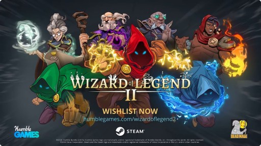 画像ギャラリー No.007のサムネイル画像 / ローグライトアクション「Wizard of Legend II」のゲームプレイトレイラーが公開。最大4人の協力プレイが楽しめる爽快魔法アクション