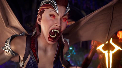 画像ギャラリー No.002のサムネイル画像 / 「Mortal Kombat 1」に登場するニタラの声を女優のミーガン・フォックスさんが演じることが明らかに。最新トレイラー公開