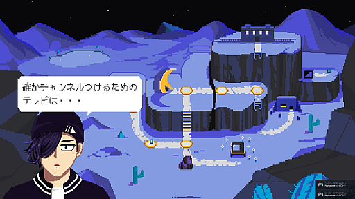 画像ギャラリー No.015のサムネイル画像 / Odencatブースで，不思議なテレビのチャンネルを回してみたら。「Dream Channel Zero」は，笑いとホラーがごちゃっと混ざったADV［BitSummit］