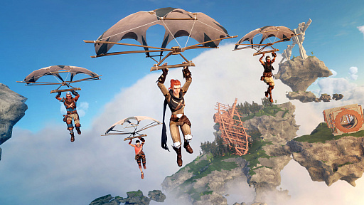 画像ギャラリー No.003のサムネイル画像 / 「I am Bread」のBossa Gamesが贈るオープンワールドのCo-opアクション「Lost Skies」，ゲームシステムの一部を紹介するスクリーンショットを公開