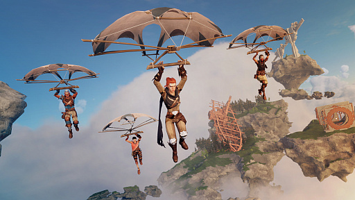 画像ギャラリー No.003のサムネイル画像 / 新作オープンワールドアクションADV「Lost Skies」，アーリーアクセスを4月18日に開始。空に島が浮かぶ世界を，自分だけの飛空船で冒険