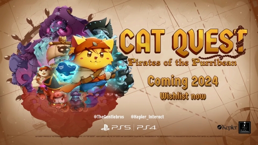 画像ギャラリー No.004のサムネイル画像 / 「キャットクエスト:パイレーツ・オブ・カリビニャン」が2024年内に発売決定。猫が主人公の“ニャんともフシギな”アクションRPG