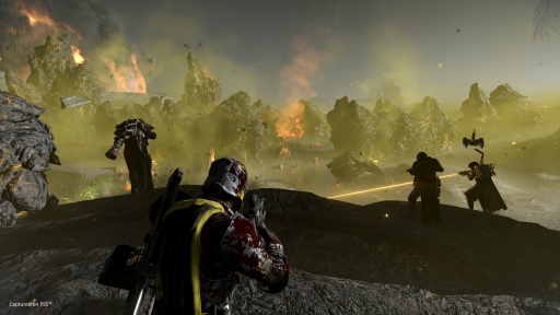 画像ギャラリー No.001のサムネイル画像 / ［プレイレポ］「HELLDIVERS 2」はTPSになって戦闘の迫力が増した。協力プレイはもちろん，誤射したって楽しく戦えるシリーズ最新作だ