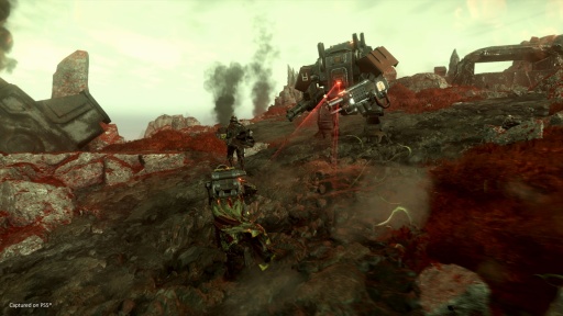 画像ギャラリー No.004のサムネイル画像 / ［プレイレポ］「HELLDIVERS 2」はTPSになって戦闘の迫力が増した。協力プレイはもちろん，誤射したって楽しく戦えるシリーズ最新作だ