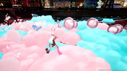 画像ギャラリー No.007のサムネイル画像 / ［プレイレポ］スクエニの新作TPS「FOAMSTARS」で重要なのは，陣地の面積ではなくてスタープレイヤー。1人を守り抜く駆け引きが熱いSmash the Starモードを体験してきた