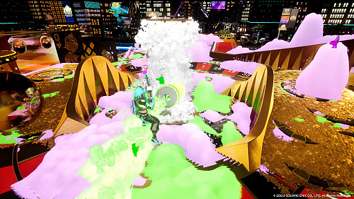 画像ギャラリー No.008のサムネイル画像 / ［プレイレポ］スクエニの新作TPS「FOAMSTARS」で重要なのは，陣地の面積ではなくてスタープレイヤー。1人を守り抜く駆け引きが熱いSmash the Starモードを体験してきた