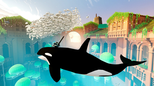画像ギャラリー No.005のサムネイル画像 / 「SWORD OF THE SEA」のプレイアブルデモ版を紹介。ホバーソードに乗って美しく感傷的な世界を旅しよう
