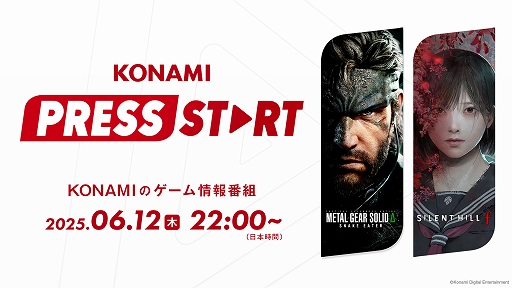 画像ギャラリー No.001のサムネイル画像 / 「METAL GEAR SOLID Δ: SNAKE EATER」「SILENT HILL f」などの最新情報を紹介。KONAMI公式情報番組を6月12日22：00より配信
