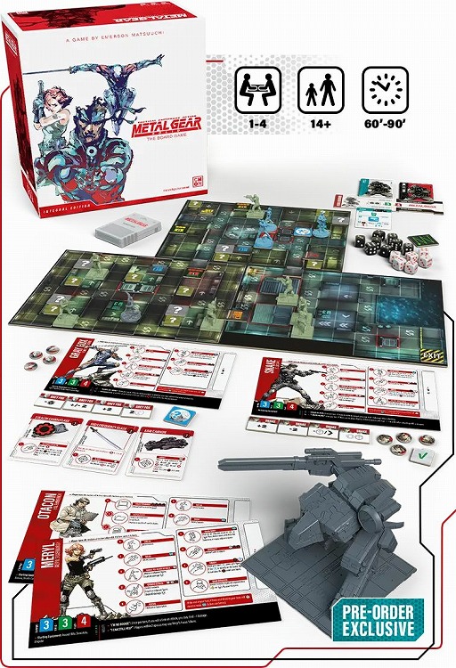 画像ギャラリー No.001のサムネイル画像 / 「Metal Gear Solid: The Board Game」が2024年5月発売へ。予約で“メタルギアREX”大型ミニチュアとグラフィックノベルが付属する
