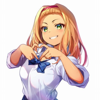 画像ギャラリー No.003のサムネイル画像 / 肉食系と清純派，どちらが好み？ 新作ノベルゲーム「肉食ギャルは清純派!? 〜 Innocent Stuck-up Girls! 〜」6月にリリース