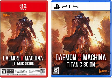 画像ギャラリー No.006のサムネイル画像 / 「DAEMON X MACHINA TITANIC SCION」Switch 2/PS5向けパッケージ版の予約受付を開始。先着購入特典はノヴァ専用アーセナルなど