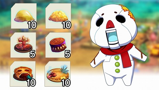 画像ギャラリー No.008のサムネイル画像 / 「FARMAGIA」Switchダウンロード版の予約受付を開始。購入特典はチータン限定スキン「雪だるま」＆お役立ちアイテムセット