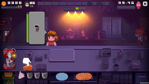 画像ギャラリー No.004のサムネイル画像 / ポーランド生まれのライフシム「Pixel Cafe」をプレイ。ピクセルアートで奏でるコーヒーショップ店員の物語