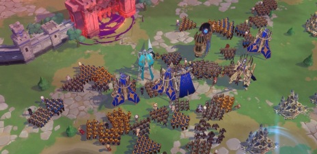 画像ギャラリー No.009のサムネイル画像 / 巨大戦闘兵器と共に戦うMMO RTS「GRAND CROSS: AGE OF TITANS」の事前登録受付が本日開始。プレミアム召喚チケットを獲得可能