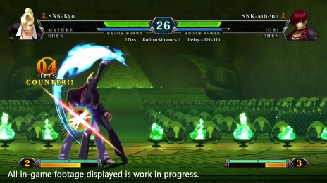 画像ギャラリー No.005のサムネイル画像 / 「THE KING OF FIGHTERS XIII GLOBAL MATCH」のPS4向け第1回オープンβテストが6月6日にスタート。各種オンライン機能を体験できる