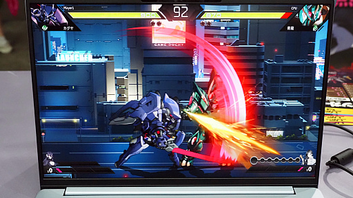 画像ギャラリー No.008のサムネイル画像 / ロボ格ゲー「アイアンサーガVS」に触れる。マジンガーZにゲッターロボにダンクーガ，アイサガ機体がサシでブンドド！［TGS2024］