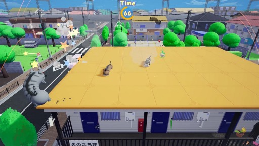 画像ギャラリー No.003のサムネイル画像 / ネコっぽい生き物による尻相撲アクション「Nyaaaanvy」のSwitch版が発売決定。PV＆ゲームに登場するネコの映像を募集開始