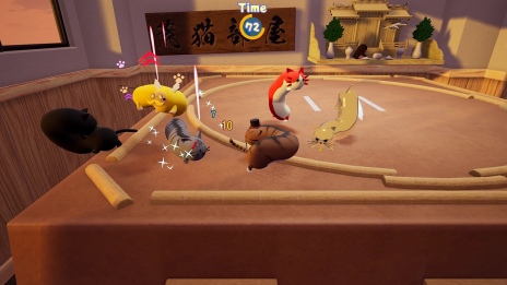 画像ギャラリー No.008のサムネイル画像 / ネコっぽい生き物による尻相撲アクション「Nyaaaanvy」のSwitch版が発売決定。PV＆ゲームに登場するネコの映像を募集開始