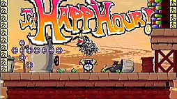 画像ギャラリー No.006のサムネイル画像 / ヒゲでオーバーオールの悪いオヤジが大暴れ。ゲームボーイアドバンスにインスパイアされたという「ANTONBLAST」の体験版が間もなくリリース