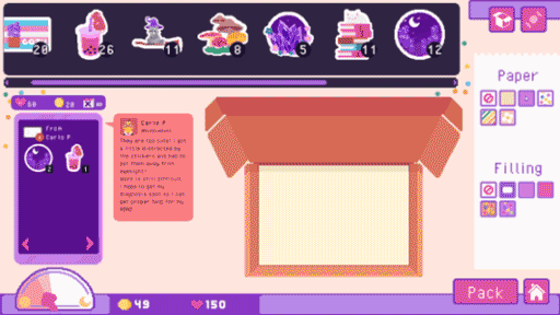 画像ギャラリー No.003のサムネイル画像 / おしゃれなステッカーショップ経営シム「Sticky Business」が発売中。ゲーム内で作成したステッカーは現実で印刷できる