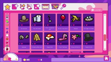画像ギャラリー No.006のサムネイル画像 / 「Sticky Business」,無料アップデートで「Among Us」のステッカー60種類を追加。クルーメイトや帽子,緊急ボタンなどのデザインが登場